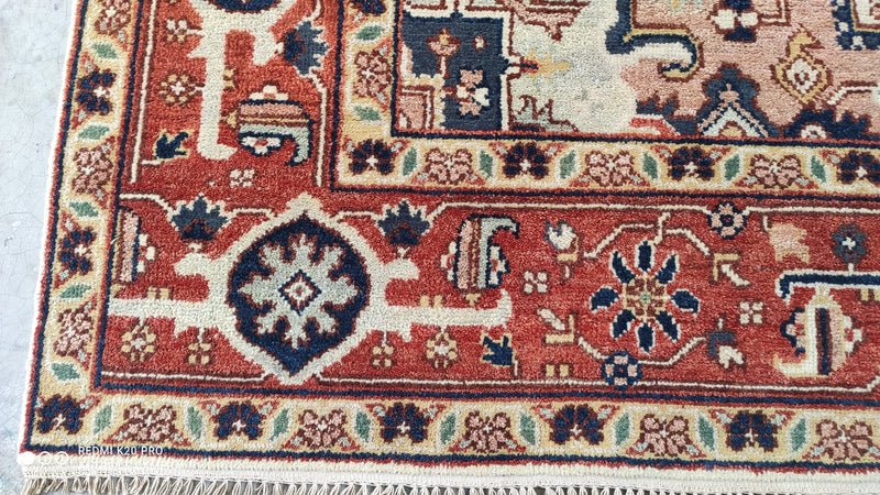 Gooshie Hand-knotted 8x10.3  Rug