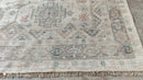 Liz 8.9x12.3 Ivory Hand-Knotted Oushak Rug | Banana Manor Rug Company