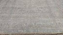 Grace 8x10 Grey and Silver Hand-Knotted Oushak Rug | Banana Manor Rug Company
