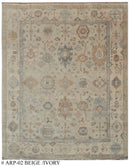 Oushak-Indo Persian Hand Knotted Rug-Assorted 8'x10'
