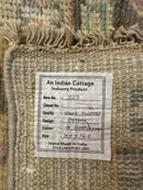 Alice Roosevelt 10x14 Light Grey and Grey Hand-Knotted Oushak Rug