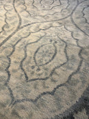 Winta 5x8 Greenish Grey Hand-Knotted Modern Rug | Banana Manor Rug Company