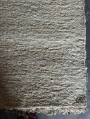 Kalena 8x11 White Handwoven Jute Soumak Rug