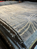 Eve Robinson Grey Modern Hand-Knotted Rug 5x8 | Banana Manor Rug Company