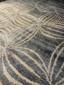 Eve Robinson Grey Modern Hand-Knotted Rug 5x8 | Banana Manor Rug Company