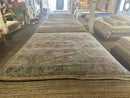 Christine Thompson Grey Hand-Knotted Oushak Rug 8x10