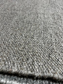 Puddin' Pop 6.9x10 Brown Handwoven Durrie Rug CLEARANCE