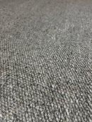 Puddin' Pop 6.9x10 Brown Handwoven Durrie Rug CLEARANCE