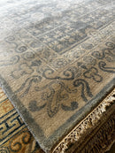 Ferrari Reboot 8x14 Hand-Knotted Oushak
