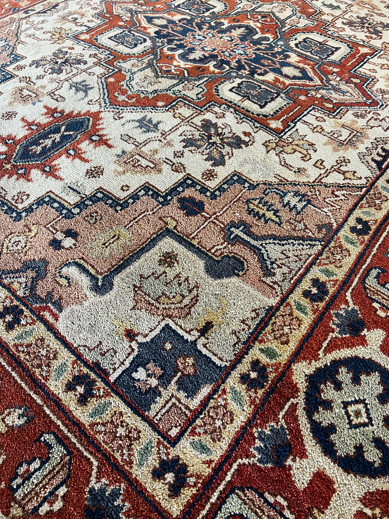 Gooshie Hand-knotted 8x10.3  Rug