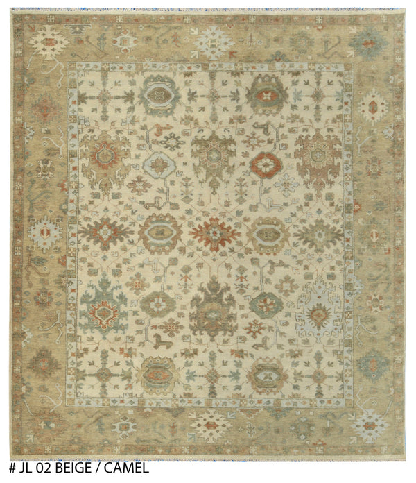 Oushaks-Indo Turkish Weave Rug- Assorted