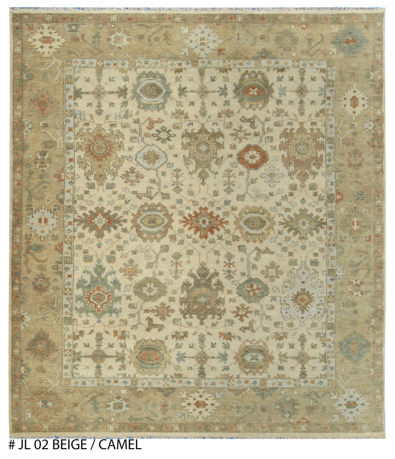 Oushaks-Indo Turkish Weave Rug- Assorted