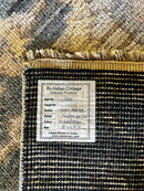 Abalon 8x10 Dark Grey Hand-Knotted Oushak Rug | Banana Manor Rug Company