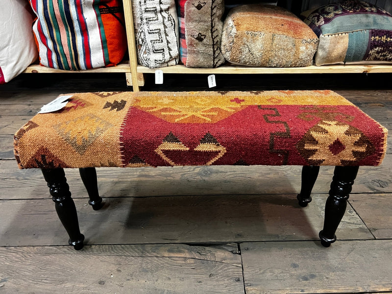 Abz Love Large Wooden Upholstered Bench 14x36x16 | Banana Manor Rug Factory Outlet