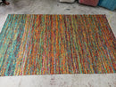 Ace Ventura 5x8 Handwoven Sari Silk Rug (Multiple Colors) | Banana Manor Rug Company