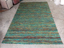 Ace Ventura 5x8 Handwoven Sari Silk Rug (Multiple Colors) | Banana Manor Rug Company