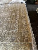 Adams 7.6x9.9 Beige and Natural Hand-Knotted Oushak Rug | Banana Manor Rug Factory Outlet