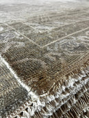 Adams 7.6x9.9 Beige and Natural Hand-Knotted Oushak Rug | Banana Manor Rug Factory Outlet