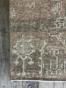 "Adelia" Tan Hand-Knotted Oushak 8x10 | Banana Manor Rug Company