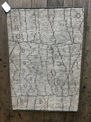 "Adelynn" Grey Hand-Knotted Oushak 8x10 | Banana Manor Rug Company