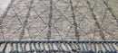 Alan Dale Hand-Knotted Natural and Grey Modern 8x10 | Banana Manor Rug Company