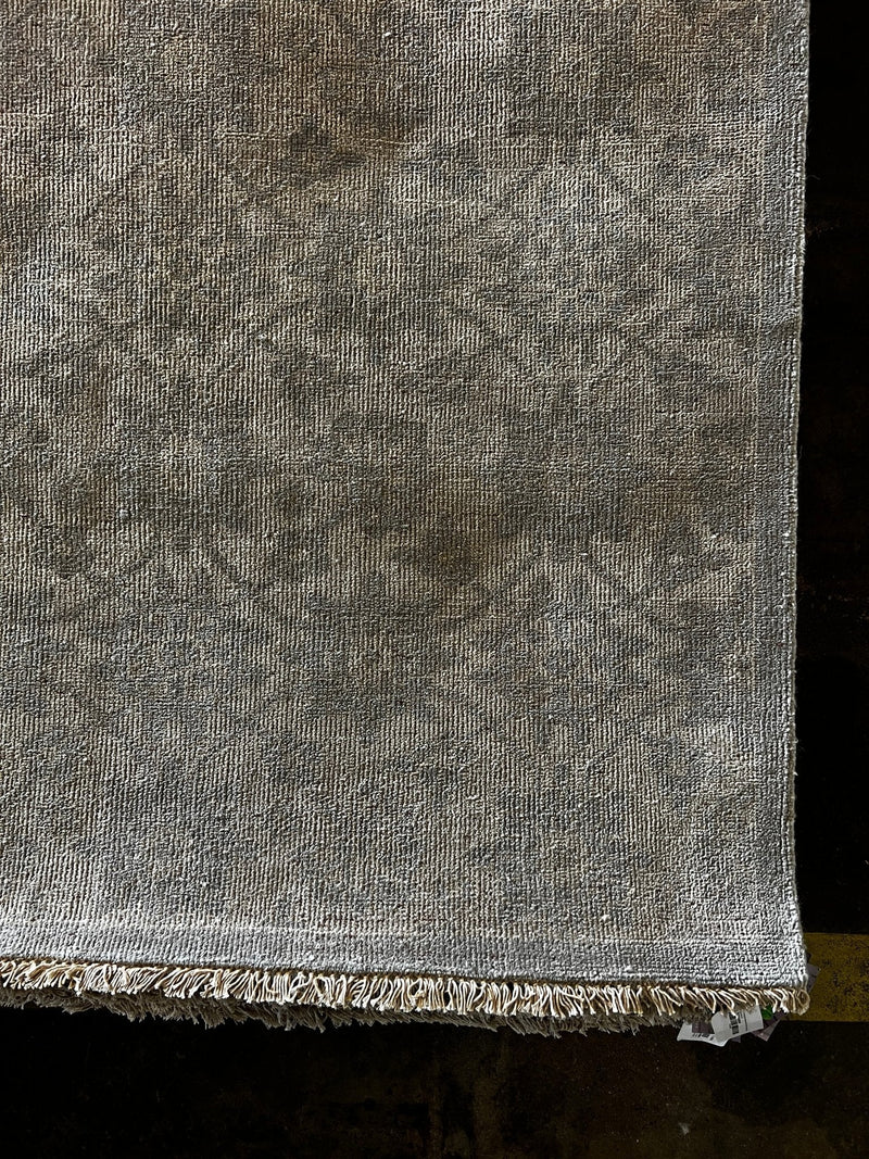 Alexa 9x12 Beige and Grey Hand-Knotted Oushak Rug | Banana Manor Rug Company