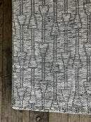 "Alexandrine" Dark and Light Grey Hand-Knotted Modern 8x10 | Banana Manor Rug Company