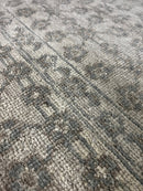 Alexis Pearl Silver and Grey Hand-Knotted Lichi Rug 6x9 | Banana Manor Rug Company