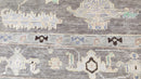 Alicia 8X10.3 Hand-Knotted Light Brown Oushak | Banana Manor Rug Company