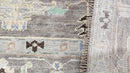 Alicia 8X10.3 Hand-Knotted Light Brown Oushak | Banana Manor Rug Company