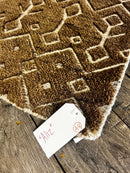 "Aliz" Brown Hand-Knotted Modern 8x10 | Banana Manor Rug Company