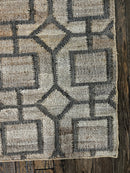 Almanzo 2.6x6 Thin Weaved Natural Jute Runner | Banana Manor Rug Company