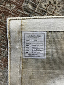 Amalie Bruun 8x11 Rust and Silver Hand-Tufted Rug | Banana Manor Rug Company