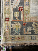 Anabelle 6x9 Light Grey Hand-Knotted Oushak Rug | Banana Manor Rug Factory Outlet