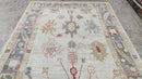 Anabelle 6x9 Light Grey Hand-Knotted Oushak Rug | Banana Manor Rug Company