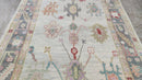 Anabelle 6x9 Light Grey Hand-Knotted Oushak Rug | Banana Manor Rug Company