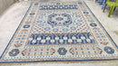Anastasia 9x12 Light Blue Hand-Knotted Oushak Rug | Banana Manor Rug Company