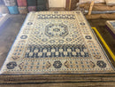 Anastasia 9x12 Light Blue Hand-Knotted Oushak Rug | Banana Manor Rug Company