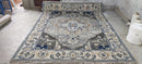 Andrea Putman Grey Hand-Knotted Oriental Rug 8x10 | Banana Manor Rug Company