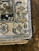 Andrea Putman Grey Hand-Knotted Oriental Rug 8x10 | Banana Manor Rug Company