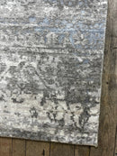 "Aneletta" Light and Dark Grey Hand-Knotted Modern 8x10 | Banana Manor Rug Company