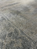 Angeline Guido 8x9.9 Ivory and Green Hand-Knotted Oushak Rug | Banana Manor Rug Factory Outlet