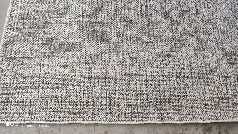 Angler 8x10 Handwoven Bleached White Jute Rug | Banana Manor Rug Company