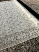 Anishka Clarke 12x15 Ivory Hand-Knotted Herati Rug | Banana Manor Rug Factory Outlet