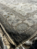 Anishka Clarke 12x15 Ivory Hand-Knotted Herati Rug | Banana Manor Rug Factory Outlet