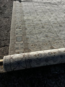 Anishka Clarke 12x15 Ivory Hand-Knotted Herati Rug | Banana Manor Rug Factory Outlet