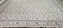 Anishka Clarke 12x15 Ivory Hand-Knotted Herati Rug | Banana Manor Rug Company