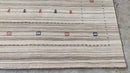 Anita Blake 4.9x8.9 Beige Handwoven Rug | Banana Manor Rug Company