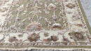 Ann Margret 5.9x8.6 Cream Hand-Knotted Oushak Rug | Banana Manor Rug Company