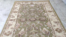 Ann Margret 5.9x8.6 Cream Hand-Knotted Oushak Rug | Banana Manor Rug Company